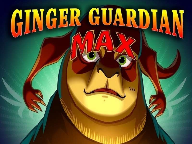 Ginger Guardian Max Cover - Featuring Max in Traditional Indian Armor Ginger Guardian Max Official Cover Art