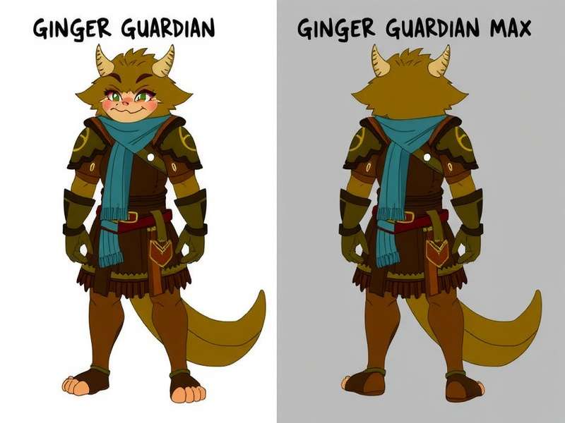 Ginger Guardian Max - Regional Character Skins from North, South, East, and West India Ginger Guardian Max Regional Characters