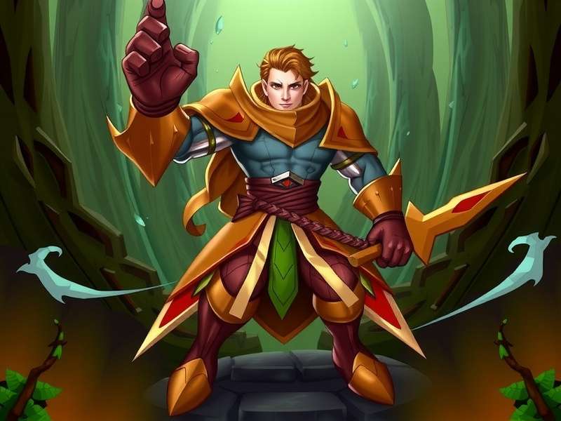 Ginger Guardian Max - Fan Art Combining Game Characters with Madhubani Painting Style Ginger Guardian Max Fan Art